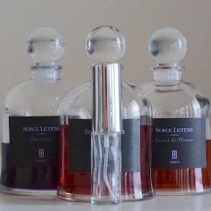 Serge Lutens 5 ml - Tubereuse Criminelle, Bornéo 1834, Fille en Aiguilles, Fumerie Turque, et bien d'autres