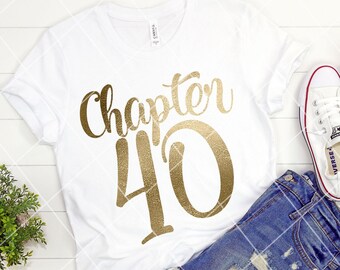 40 and Fabulous Svg - Etsy
