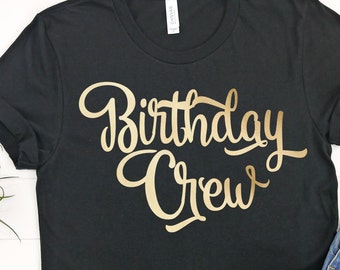 Download Birthday crew | Etsy