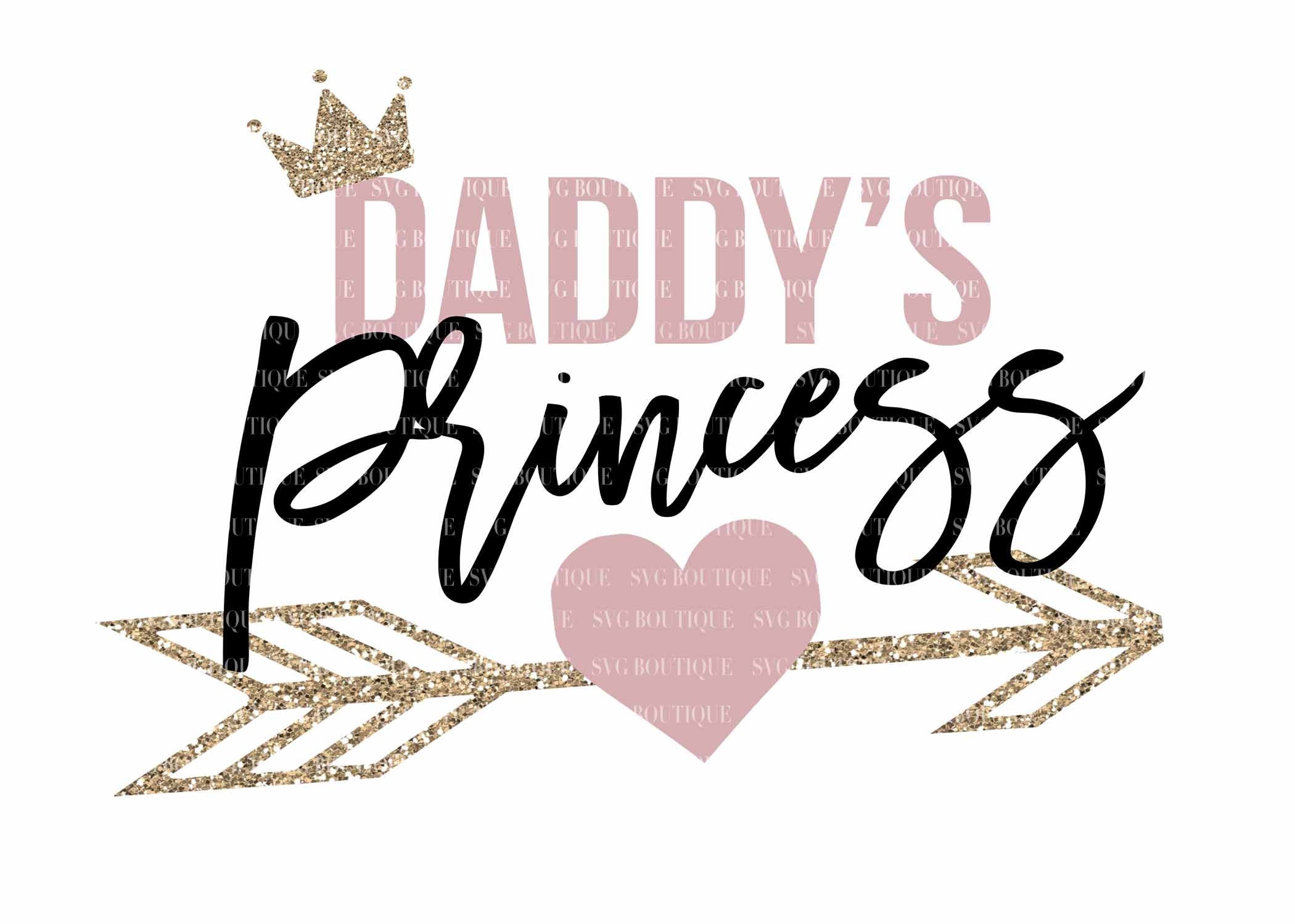 Download Daddys Little Princess SVG Princess Baby SVG Baby Girl Cut ...