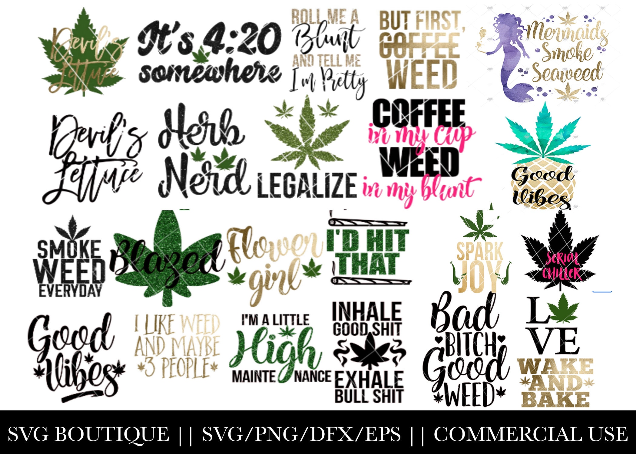 Weed Tray SVG