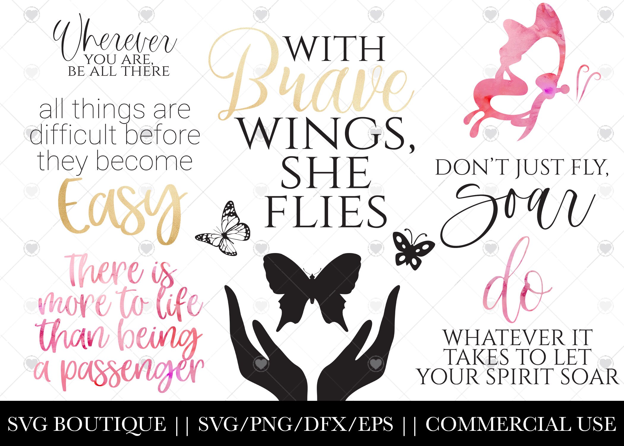 Free Free 151 Svg Files Butterfly Quote Svg SVG PNG EPS DXF File