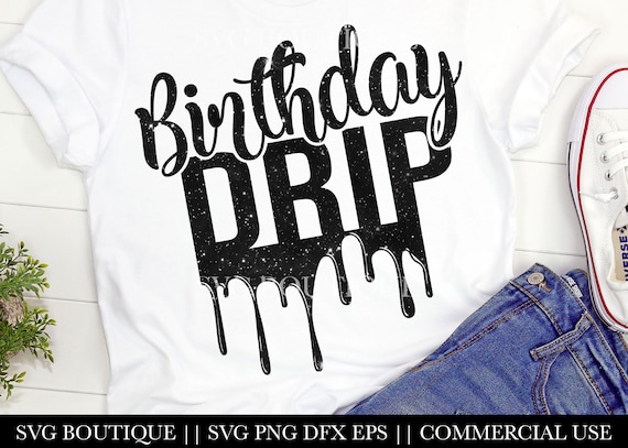 Download Birthday Drip SVG File Melanin SVG File Afro Queen ...