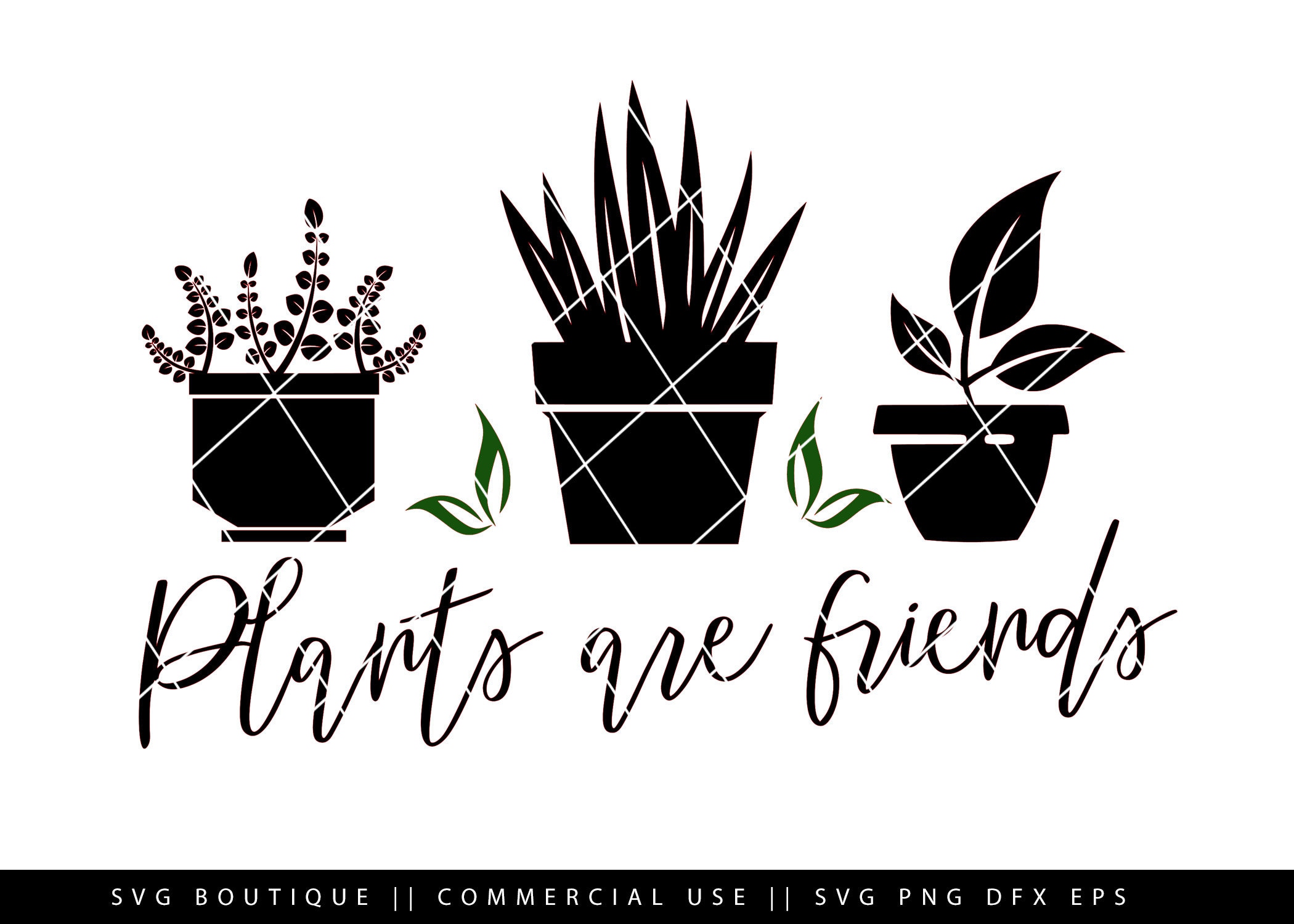 Download Plants Are Friends Svg File Plant Lover Svg File Crazy Plant Etsy