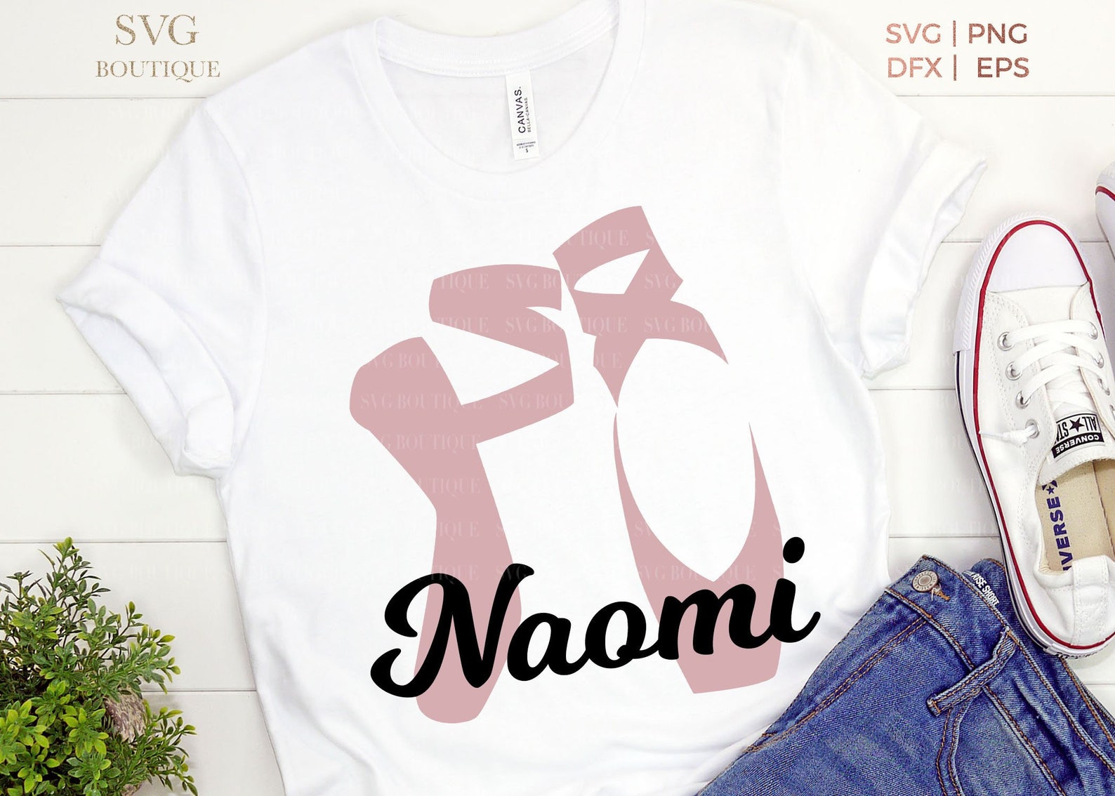 ballet shoes svg file, ballet svg file, dance, cricut, ballet mom, ballet name, dance team shirt, png, silhouette