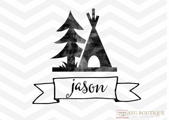 Download Teepee Svg File Boys Room Cut File Teepee Cut File Little Etsy