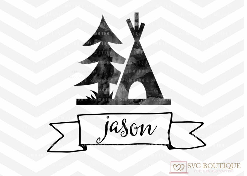 Download Teepee SVG File Boys Room Cut File Teepee Cut File Little | Etsy