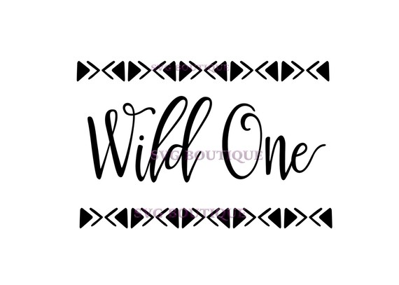 Download Wild One SVG Baby SVG Aztec Little Boy Vector Cutting | Etsy