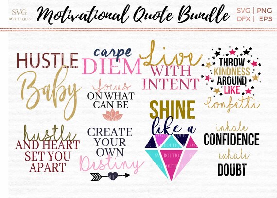 Download Motivational Svg Bundle Svg Bundle Svg Cut File Bundle Etsy