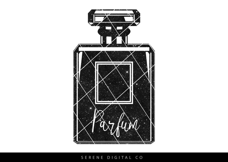 Download Perfume Bottle SVG File Floral Perfume svg File Chanel SVG ...