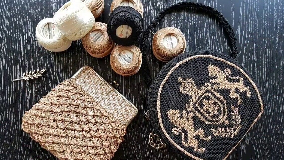 YARN ART TULIP Microfiber Acrylic Thread Size 5 Crochet Etsy