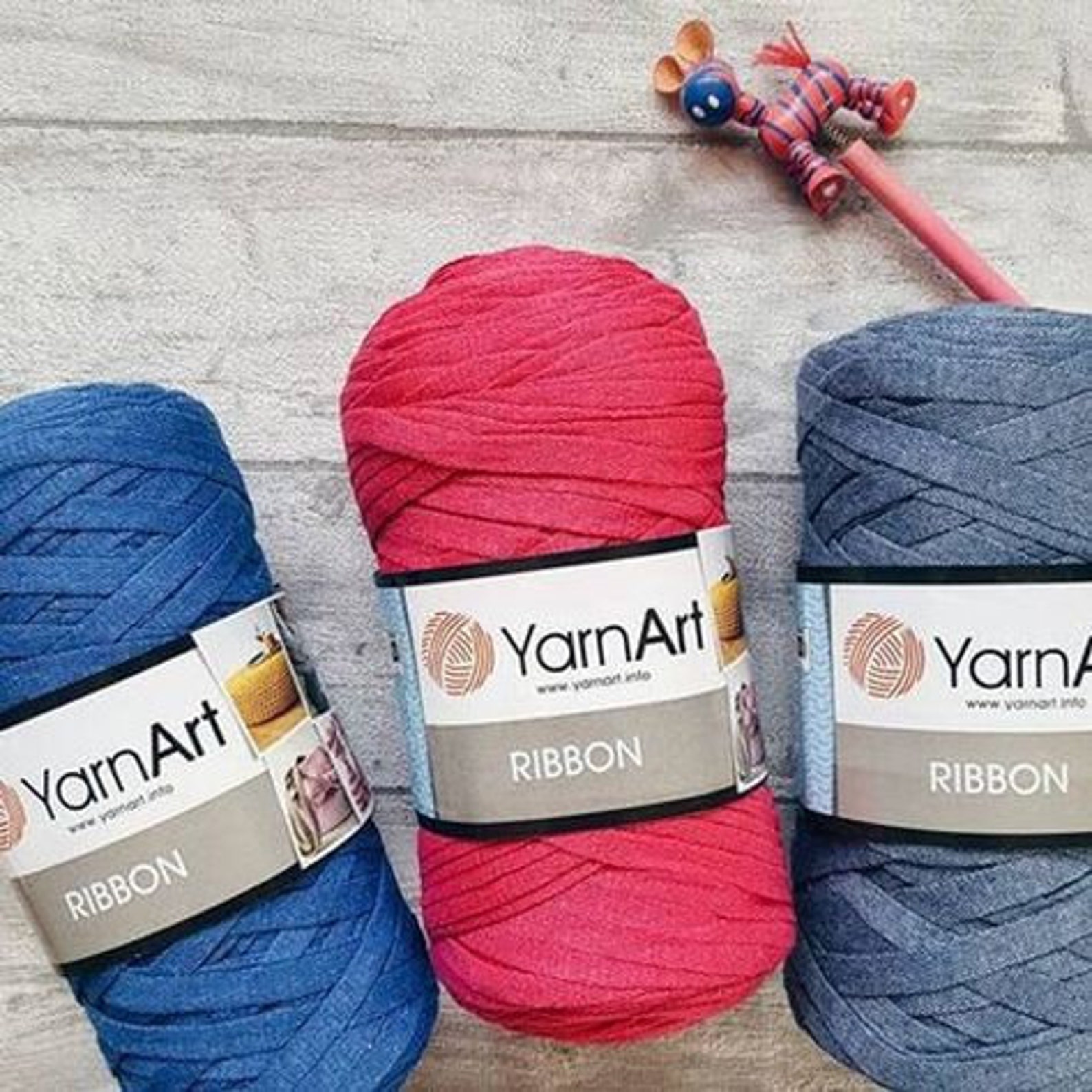 RIBBON yarn Yarn art RIBBON Set of 2 skeins Zpagetti yarn Etsy