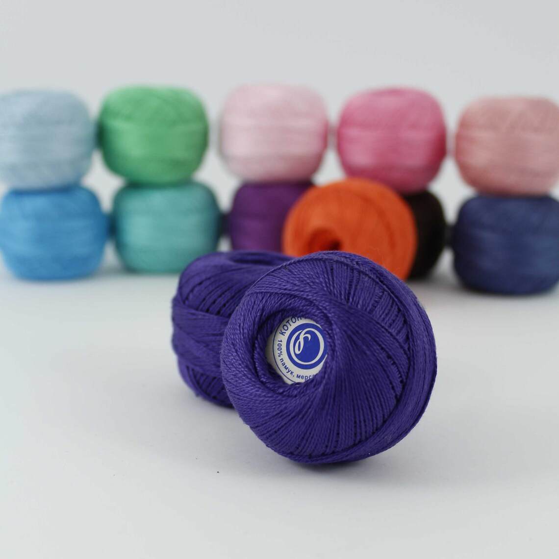 Fil de crochet Perle de coton fil de coton fil de coton Etsy