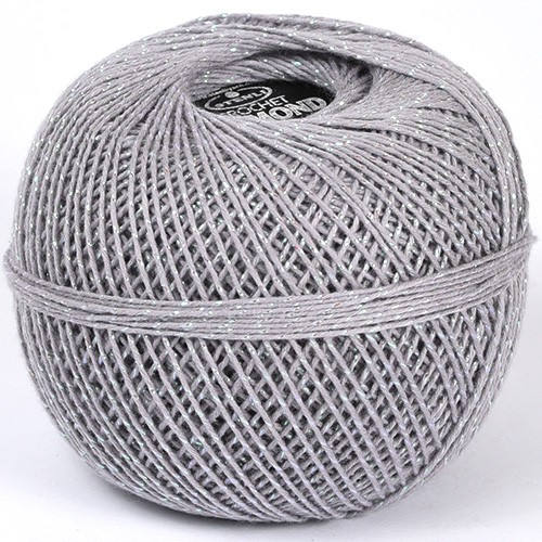 Crochet Thread Metallic Crochet Thread Crochet Cotton Etsy