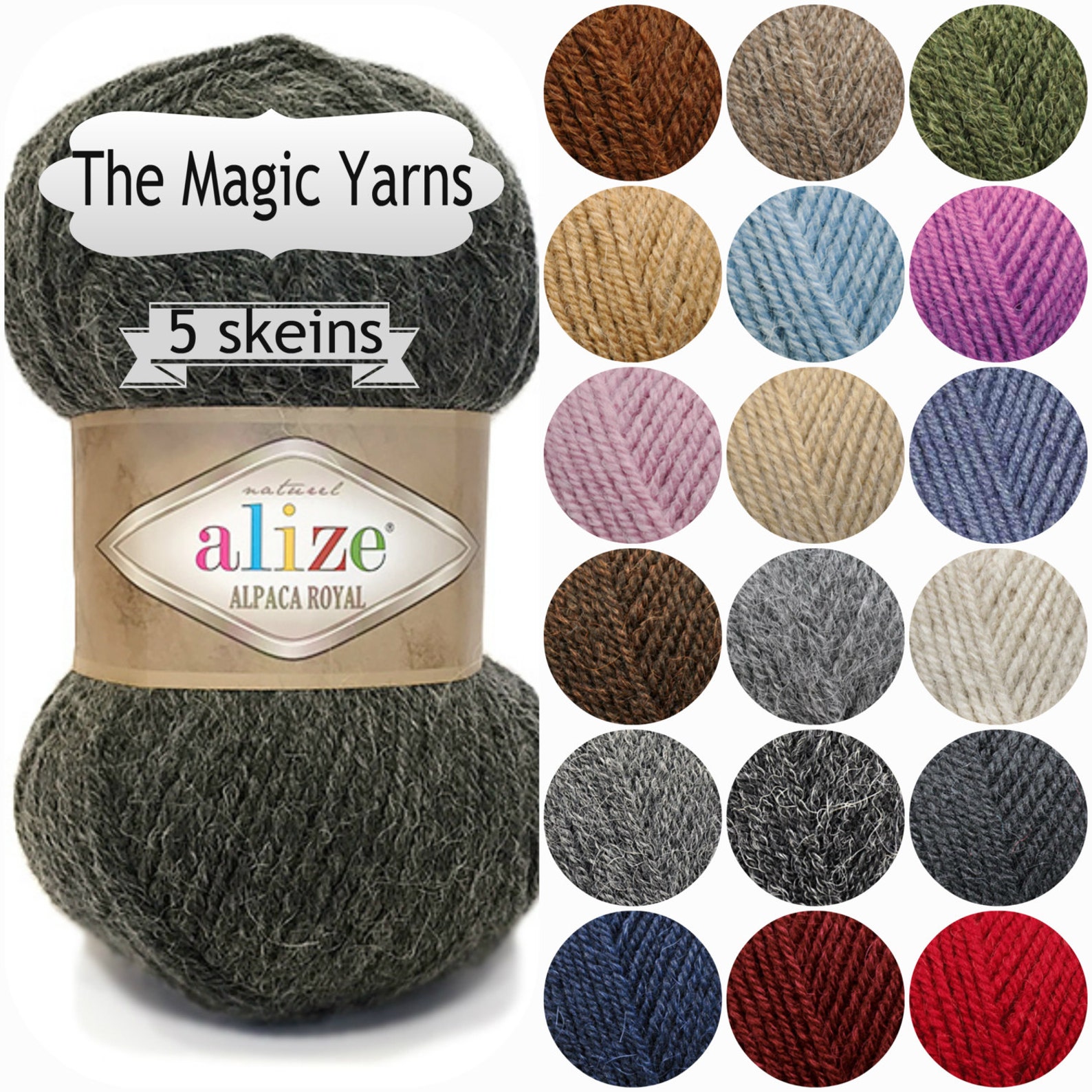 Пряжа Alize Alpaca Royal Купить