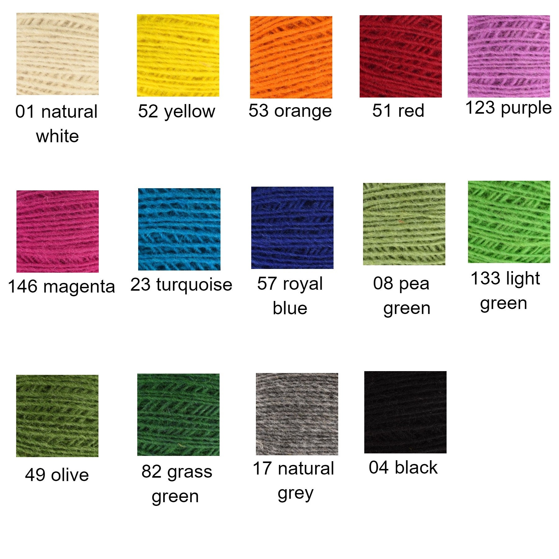 Natural WOOL YARN Hortse Baby Weight Yarn Sutable for Wool Etsy