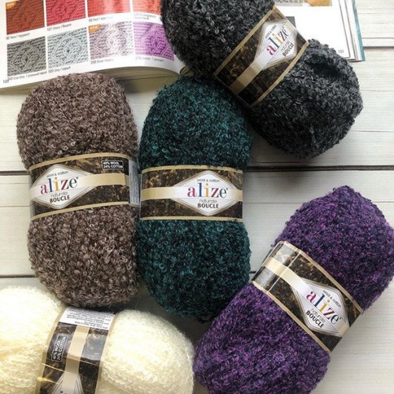 Семеновская Пряжа Букле Купить