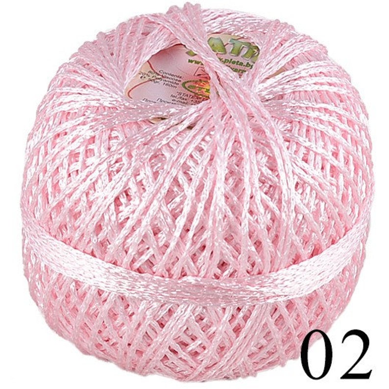 SALE Viscose yarn viscose crochet thread shining yarn silk Etsy