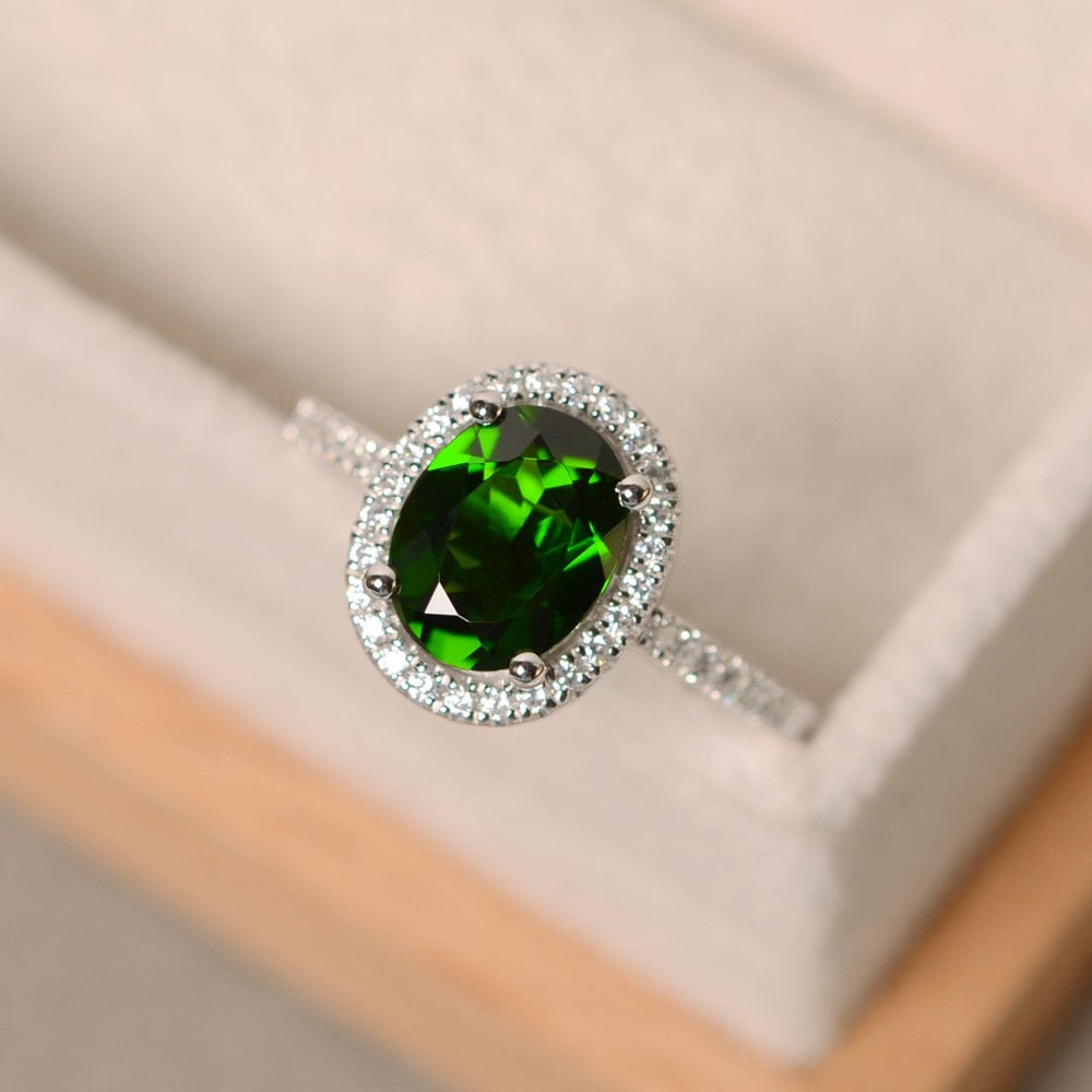 Diopside ring best sale