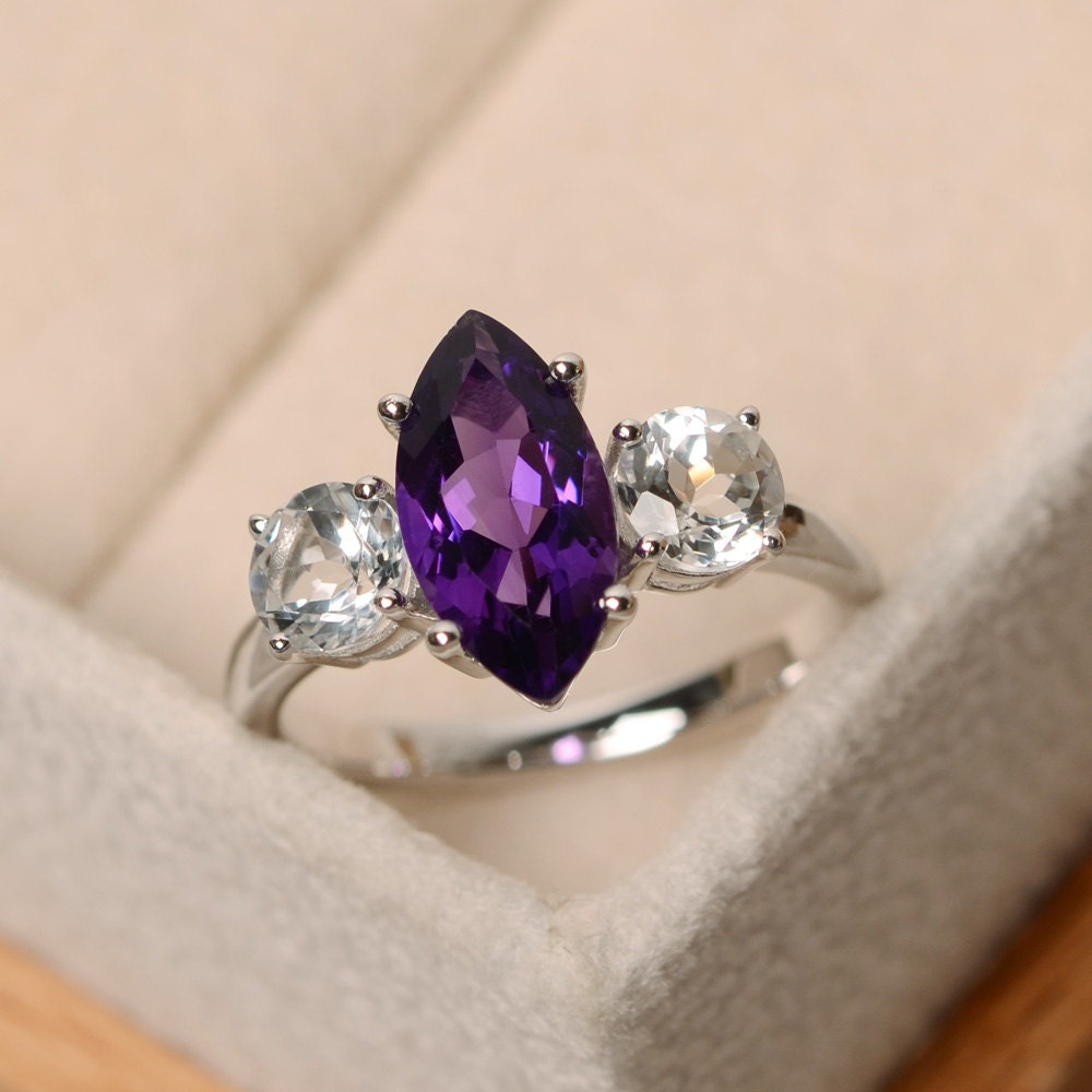 Marquise amethyst hotsell