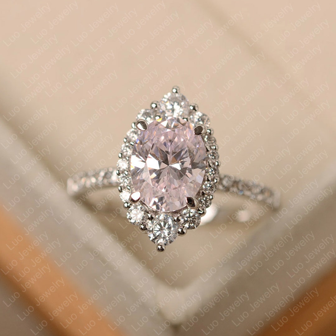 Pink zirconia ring clearance