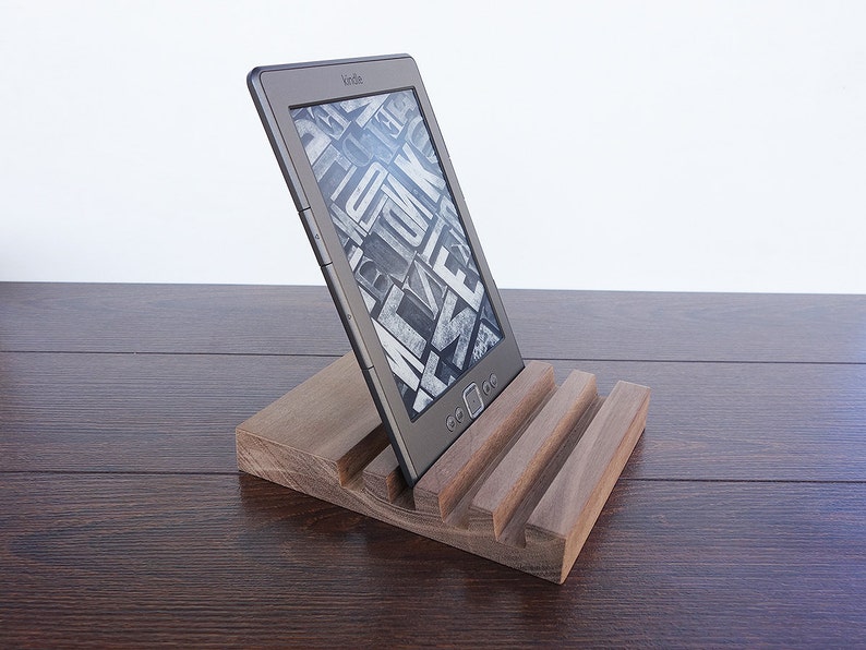 Wood Multi Charging Station. Wood Ipad Stand. Wood Iphone Etsy