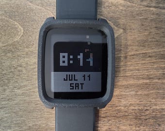 The Rugged Case for Pebble Time 2 – 3D Printed Watch Cover – Made and Shipped in USA