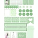Green Printable Planner Sticker 3 Jpeg Printable Green Sticker - Etsy