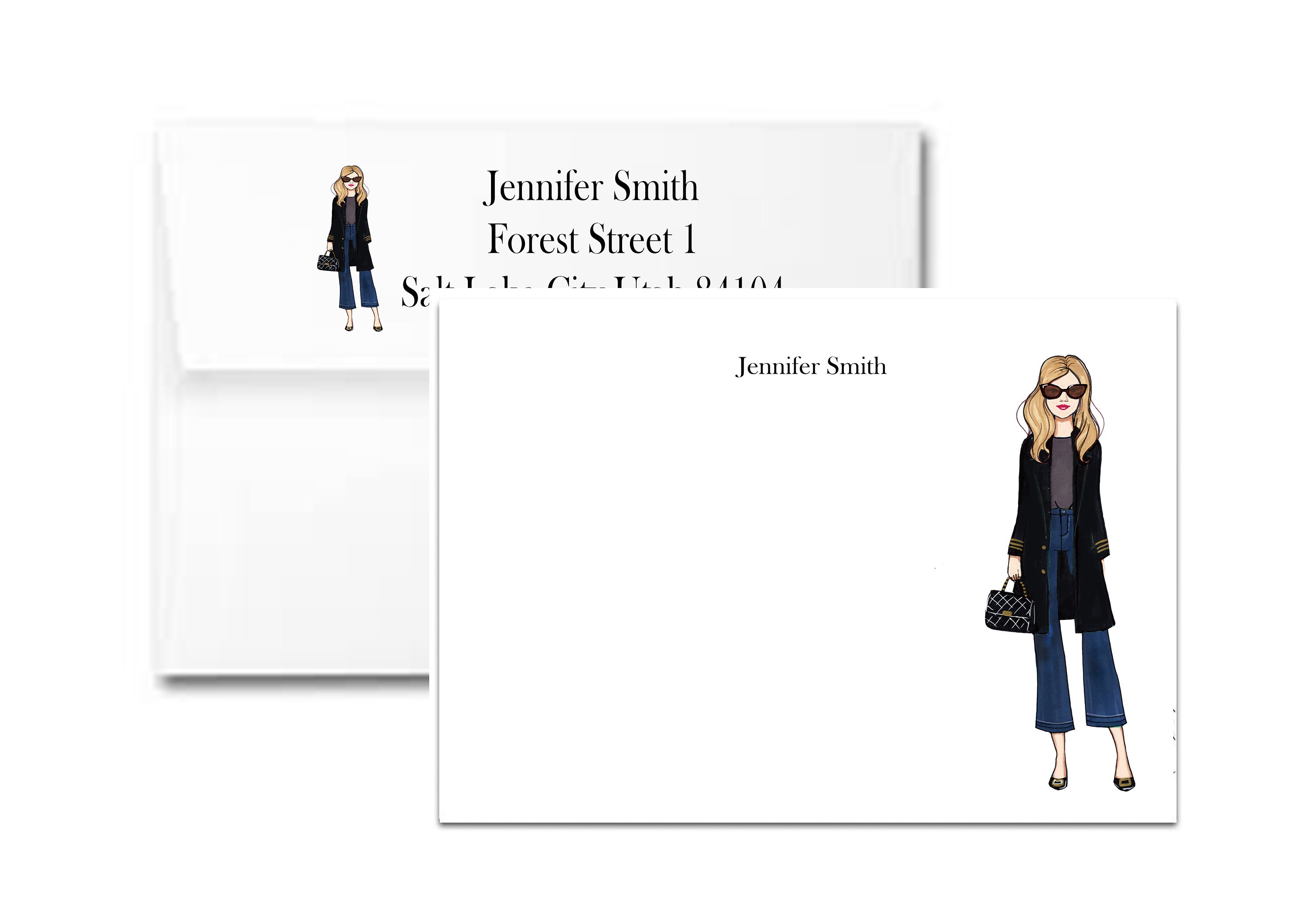 Personalized Stationary, Stationery Cards, Teacher Gift