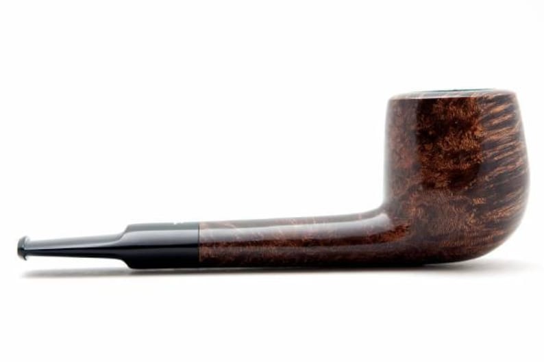 Tobacco Smoking Pipe Briar Metal filter 4,92 NEW Unsmoked Smooth Aviator Brown pipe extra extra Briar ebonite stem excellent quality GIFT