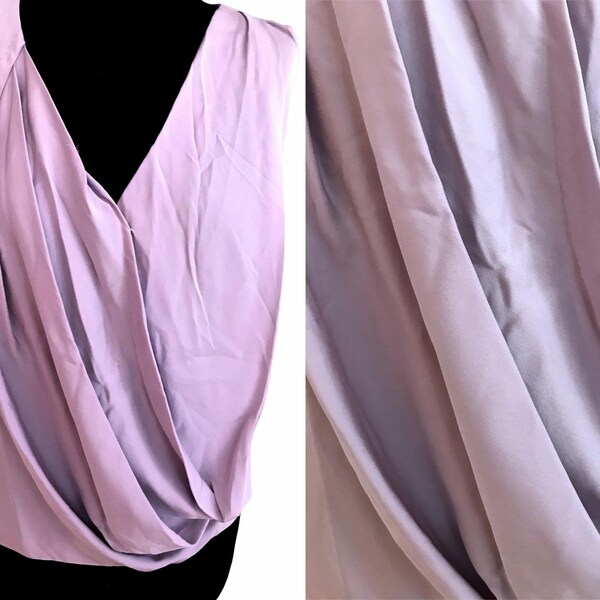 LEVY SILK BLOUSE - GRADIENT CHOCOLATE main image 1