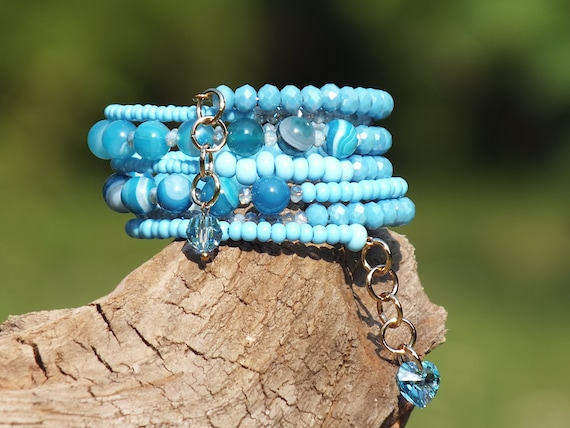 Etsy swarovski shop crystal bracelet