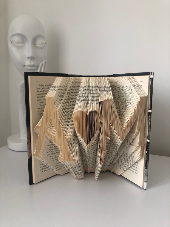 Harry Potter Book Art Personalised Harry Potter Gift Ideas