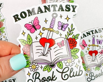 Romantasy Book Club - Bookish Vinyl Sticker