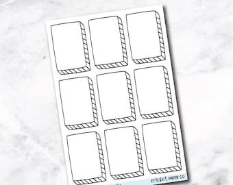 Journaling Boxen Buch Journal Sticker - Style 5