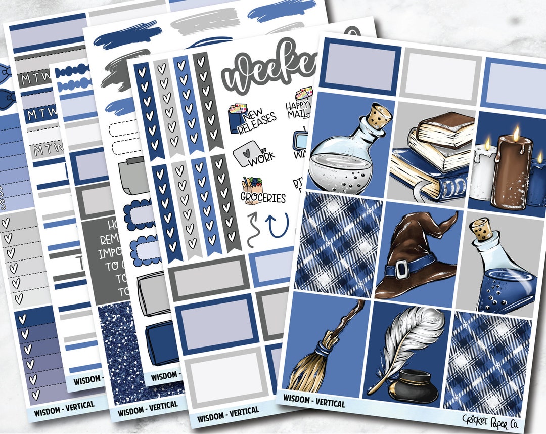 WISDOM Planner Stickers - Full Kit - Etsy