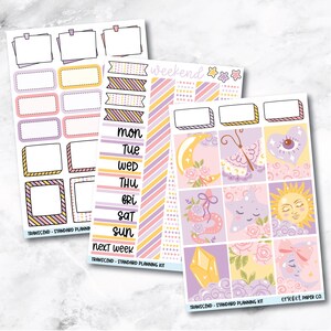 Planner Stickers Standard Mini Kit - Transcend