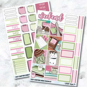 Cozy Chapters HOBONICHI COUSIN Planner Stickers Mini Kit