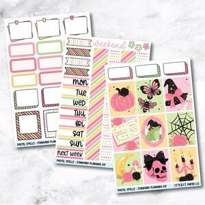 Planner Stickers Standard Mini Kit - Pastel Spells