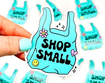 Shop Small - Decorative Vinyl Sticker