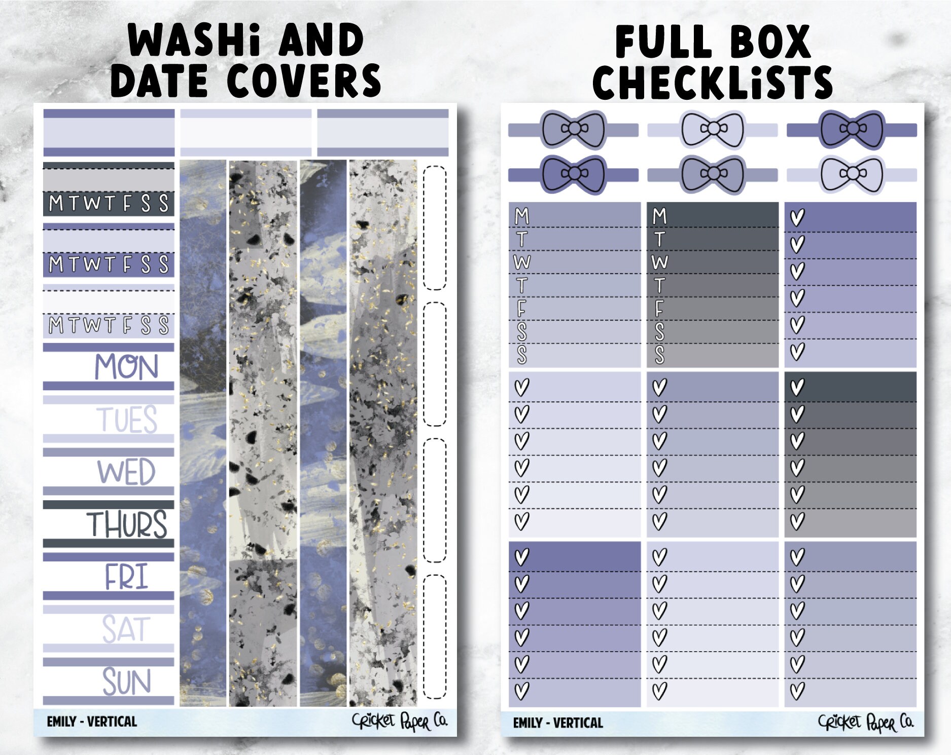 EMILY Planner Stickers - Full Kit - Etsy