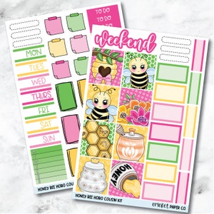 Honey Bee HOBONICHI COUSIN Planner Stickers Mini Kit - Etsy