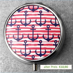 Cendrier de poche BLUEANCHOR avec couvercle, cendrier d'extérieur, ancre maritime, fournitures de fête, cendrier de voyage, cadeau pour fumeurs