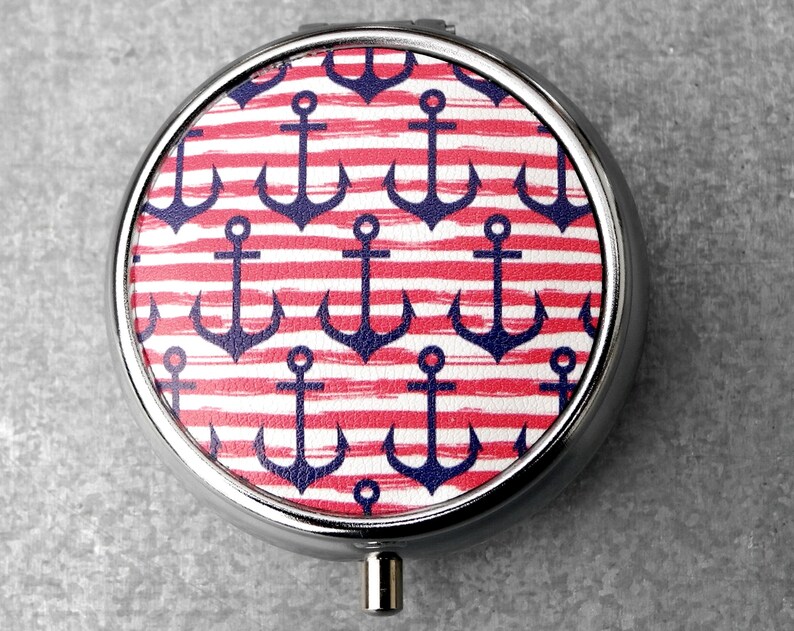 BLUEANCHOR Ashtray - Pocket ashtray, portable metal box, with sp BLUEANCHOR Ashtray - Pocket ashtray, portable metal box, with sp