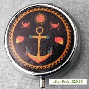 Cendrier de poche BIGANCHOR avec couvercle, cendrier d'extérieur avec ancre, fournitures de fête, cendrier de voyage, cadeau pour fumeurs