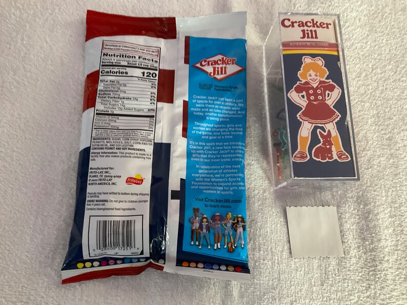 Genuine Cracker Jill Reproduced Metal Charms Bracelet From the Original