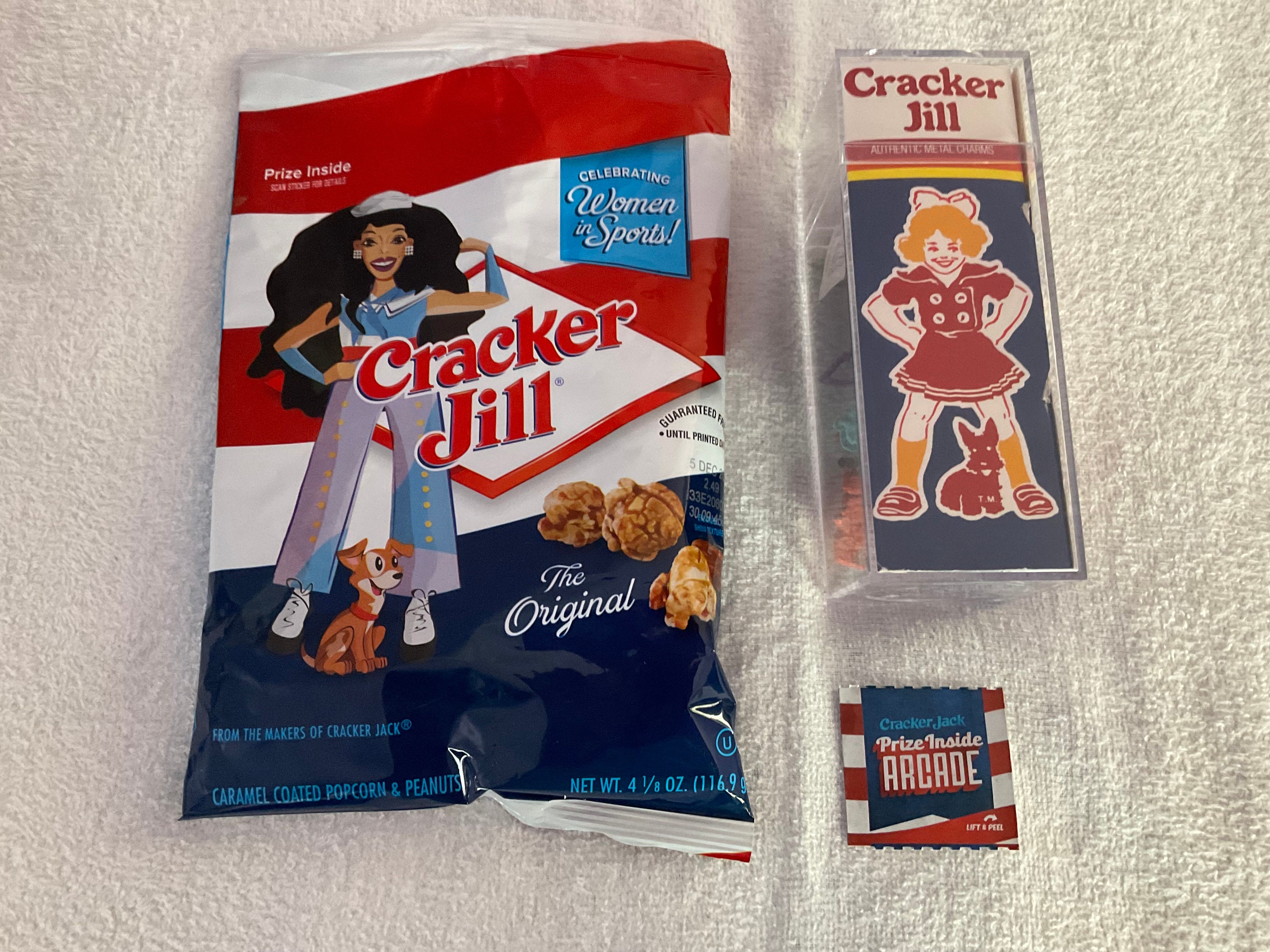 Genuine Cracker Jill Reproduced Metal Charms Bracelet From the Original