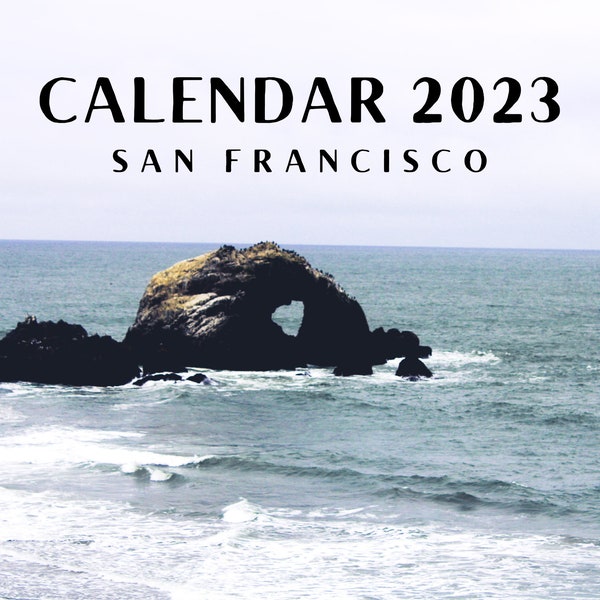 2023 San Francisco Calendar