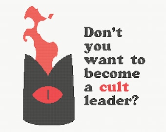 Cult of the Lamb Cross Stitch
