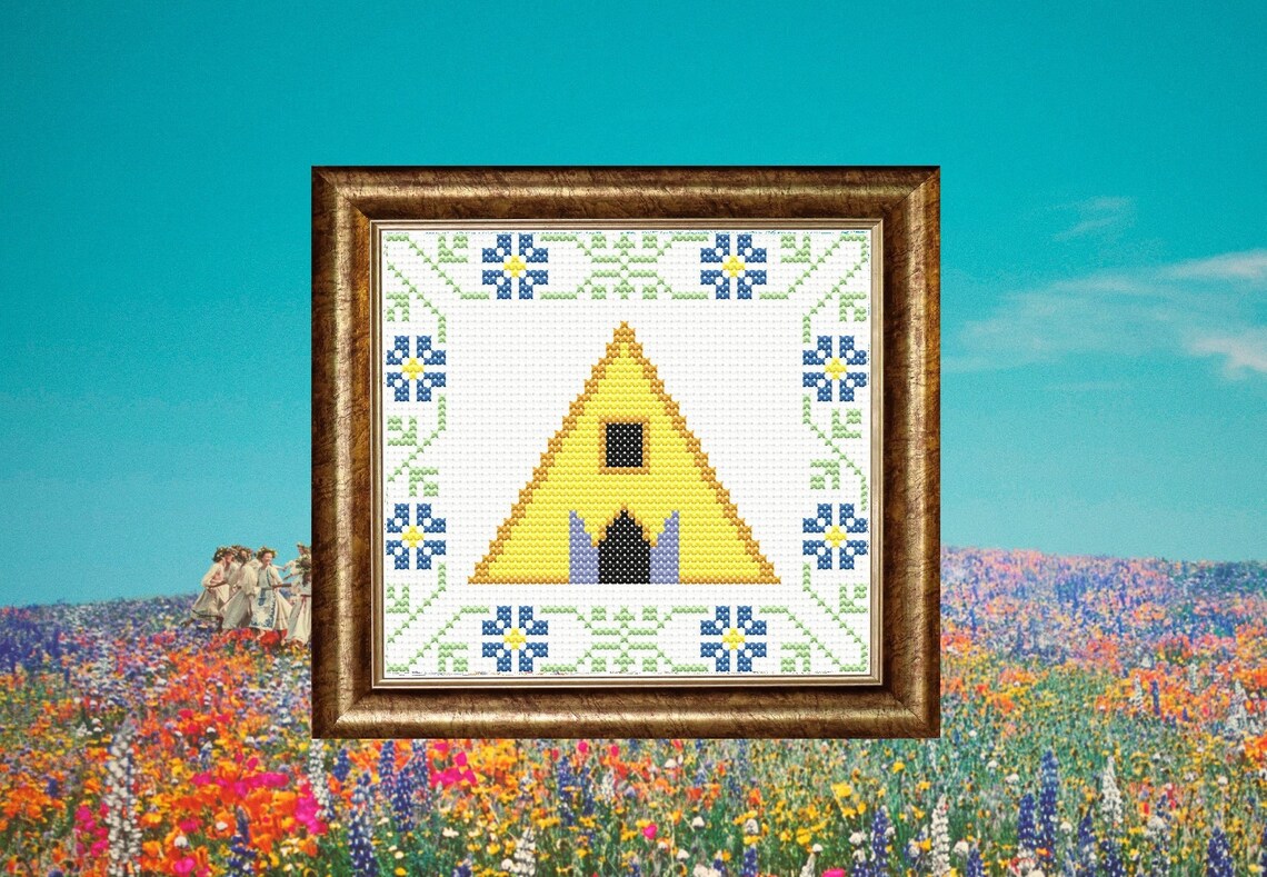 Midsommer Cross Stitch Pattern - Etsy